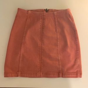 Free People “Modern Femme Denim Skirt”